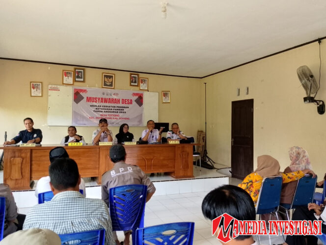
					Desa Tottong Bahas Program Ketahanan Pangan di Musyawarah Desa.