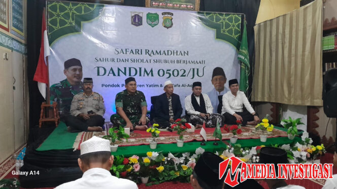 
					Kali ini safari Ramadhan Dandim 05p2 Jakarta Utara ke Ponpes Al-Aqsha Kelapa Gading