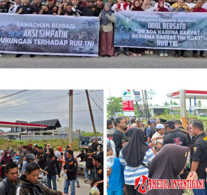 
					GRIB Jaya Inhil Gelar Aksi Simpatik Dukung RUU TNI dan Bagikan Takjil