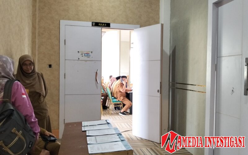 Rakor 100 Hari Kerja Bupati Dharmasraya Tertutup untuk Wartawan, Transparansi Dipertanyakan