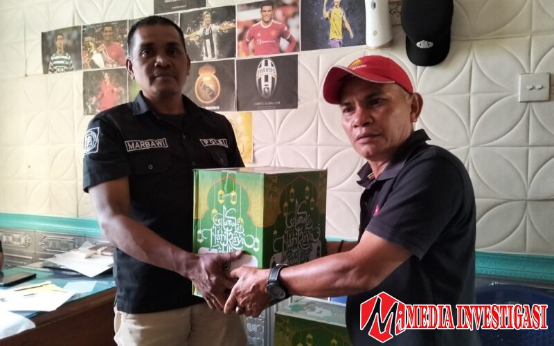 Polres Dharmasraya Berbagi Kebahagiaan Jelang Idul Fitri 1446 H Bersama Insan Pers