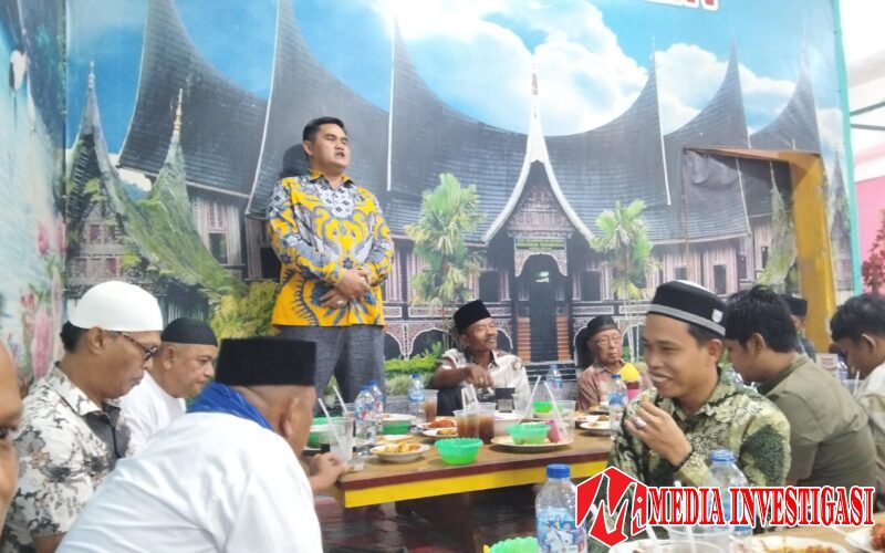 Henrianto, SE. Datuak Mandaro Panjang Perkuat Silaturahmi Lewat Buka Puasa Bersama Masyarakat dan Insan Pers