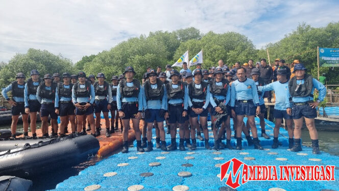 
					Gladi Bersih Penanaman Mangrove Dipimpin Langsung Dansat Kopaska Koarmada I