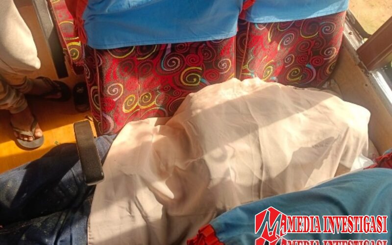 Penumpang Bus ALS Tewas di Dalam Bus, Pos PAM Pulau Punjung Langsung Bergerak