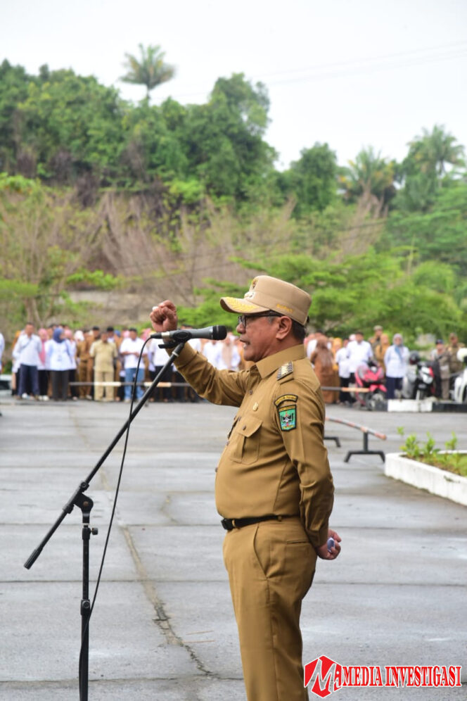 
					Bupati JKA Tegaskan Pentingnya Menjaga Disiplin Waktu dan Disiplin Kerja Sebagai ASN