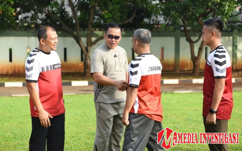 Komandan Pusterad Pimpin Apel Kembali Cuti Lebaran