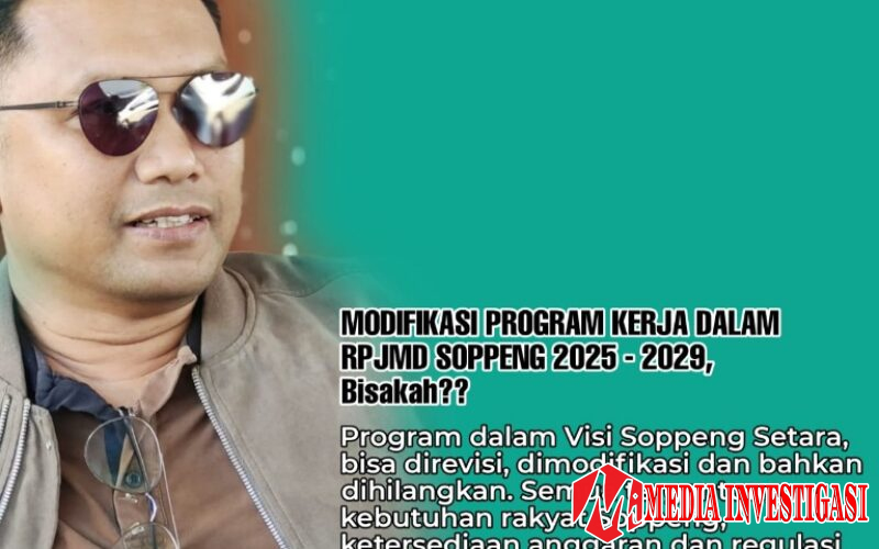 Visi SOPPENG SETARA Masuk RPJMD, Begini Saran Penyusunnya.