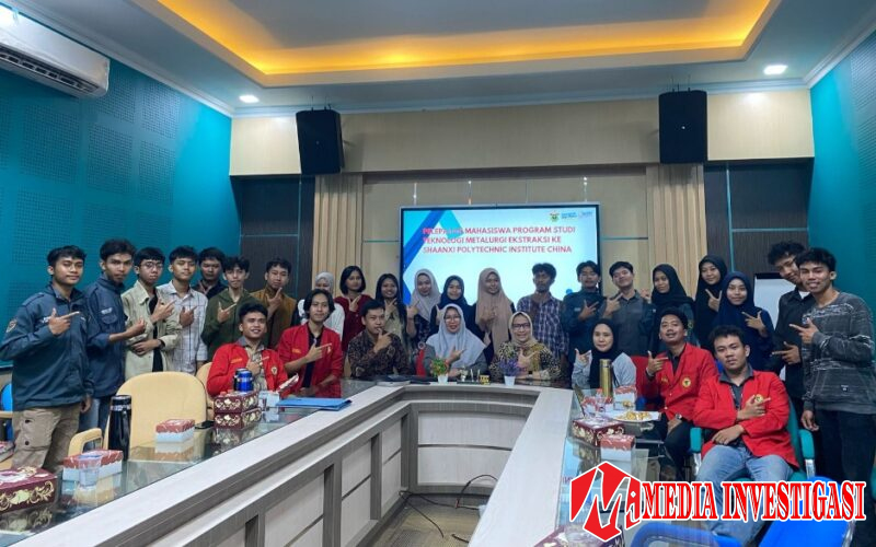 Dekan Fakultas Vokasi UNHAS, Lepas Mahasiswa Program Studi Teknologi Metalurgi ke Shaanxi Polytechnic Institute China