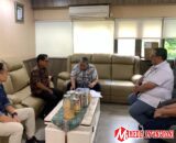 Bupati JKA Menindak Lanjuti Audiensi ke Balai Perkeretaapian Terkait Permohonan Barang Bongkaran Besi Rel