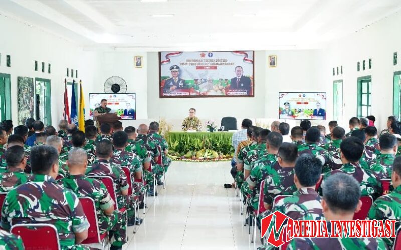 Bimtek Rampung, TNI Siap Gempur Krisis Pangan dengan Kompi Produksi