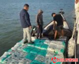 Bakamla RI Gagalkan Penyelundupan Beras dan Gula Pasir Subsidi di Sei Nyamuk Sebatik, Kaltara