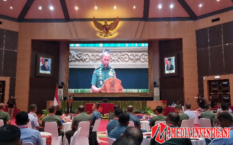 Gelar Rakornis 2025, POM TNI Upgrade Kemampuan di Tengah Gempuran Cybercrime Global
