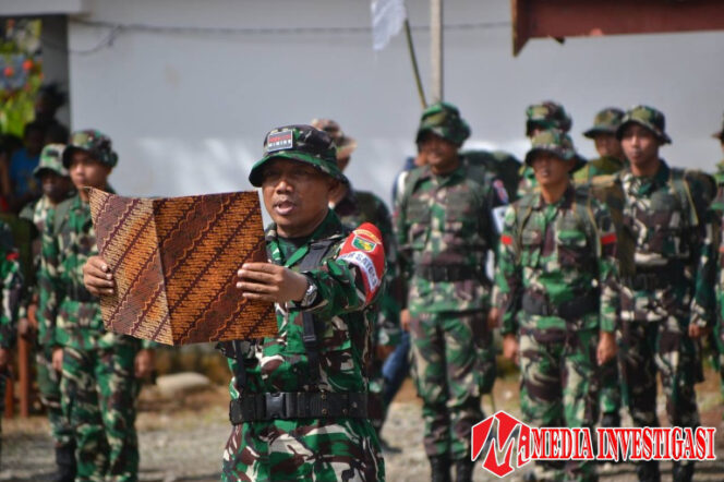 
					Kodim 1710/Mimika Gelar Upacara Pembukaan TMMD Reguler ke-124 di Kampung Pigapu