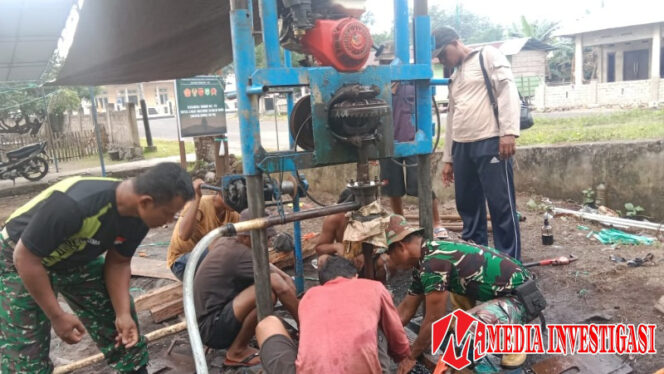 
					Air Bersih untuk Masa Depan, Mengatasi Kesulitan Masyarakat Melalui Program TMMD Ke-124 Kodim 1501/Ternate