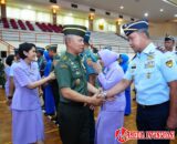Mabes TNI Gelar Upacara Kenaikan Pangkat 76 Perwira Tinggi TNI