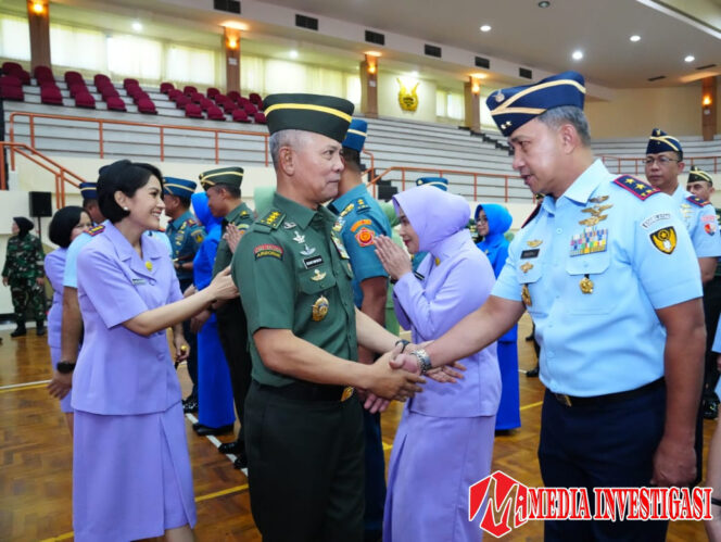 
					Mabes TNI Gelar Upacara Kenaikan Pangkat 76 Perwira Tinggi TNI