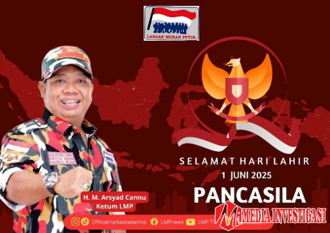 
					Peringati Hari Lahir Pancasila, Simak Kobaran Semangat dari Ketua Umum Laskar Merah Putih