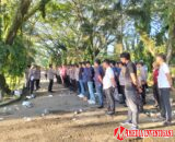 Tanpa Surat Pemberitahuan, Polres Dharmasraya Tetap Kawal Aksi Mahasiswa Tuntut Evaluasi Pelayanan RSUD