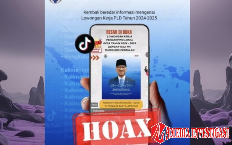 Beredar Info Loker dan Link Palsu Rekrutmen Pendamping Desa 2025