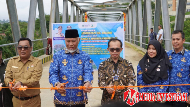 
					Jembatan RS Unand Diresmikan, Perkuat Layanan Akses Kesehatan dan Pendidikan di Kota Padang
