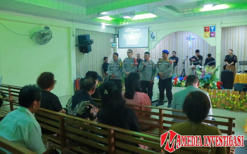 *Minggu Kasih Dilaksanakan Polres Sibolga Di Gereja GPDI Sibolga, Lapor Aksi Premanisme Berkedok Ormas*