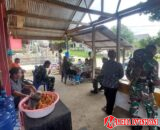 Satgas TMMD Berbaur dengan Masyarakat Desa Worat-Worat, Ciptakan Kedekatan dan Kemanunggalan
