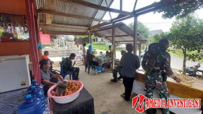 
					Satgas TMMD Berbaur dengan Masyarakat Desa Worat-Worat, Ciptakan Kedekatan dan Kemanunggalan