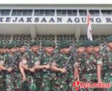 Terlaksana, TNI Turun Tangan Amankan Kantor Kejaksaan di Seluruh Indonesia