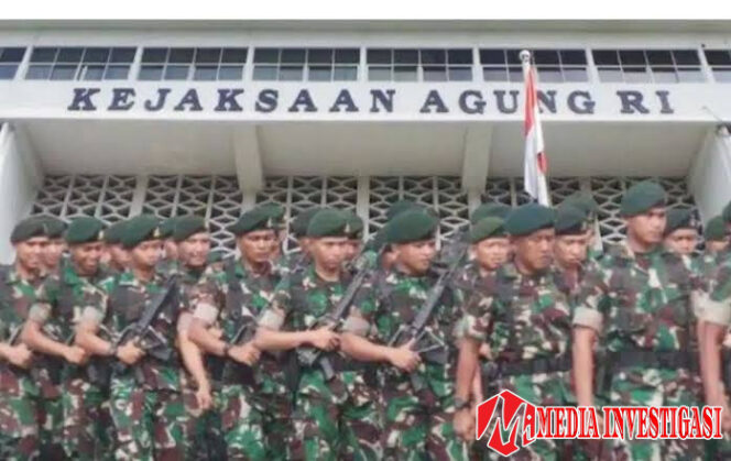 
					Terlaksana, TNI Turun Tangan Amankan Kantor Kejaksaan di Seluruh Indonesia