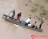 Penemuan Mayat Wanita 63 Tahun Mengapung di Sungai Gansal Inhil