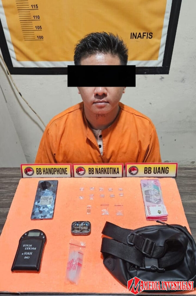 
					Satresnarkoba Polres Inhil Ungkap Kasus Peredaran Narkoba di Tembilahan Hulu, Satu Pengedar Diamankan