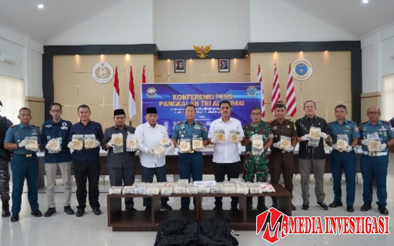 TNI Kembali Gagalkan Penyelundupan 48,54 Kg Sabu di Perairan Dumai, Selamatkan Ratusan Ribu Jiwa dari Bahaya Narkoba
