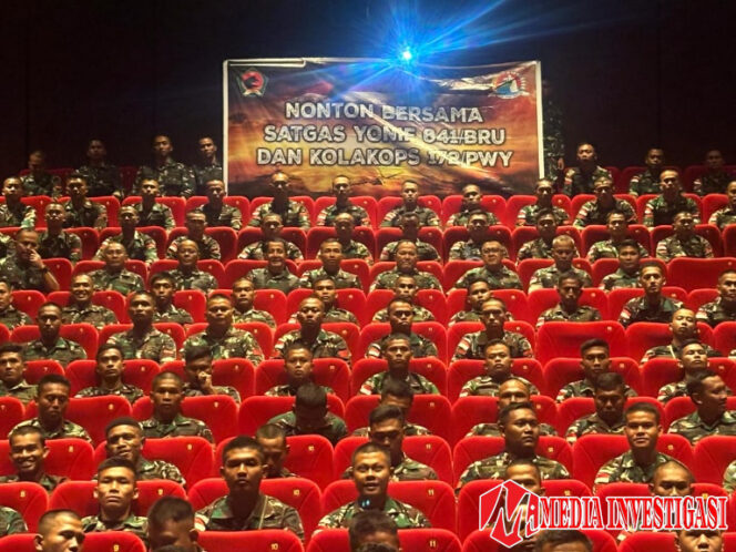 
					Satgas Yonif 641/Beruang Menyerbu Mall Jayapura
