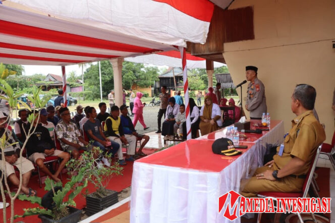 
					Semarak Hari Bhayangkara ke-79, Polres Soppeng Gelar Pengobatan Gratis di Lilirilau