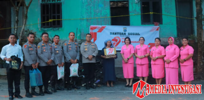 
					*Polres Sibolga Berikan Tali Asih Kepada Personil Yang Sakit, Dalam Rangka Hari Bhayangkara Ke-79*