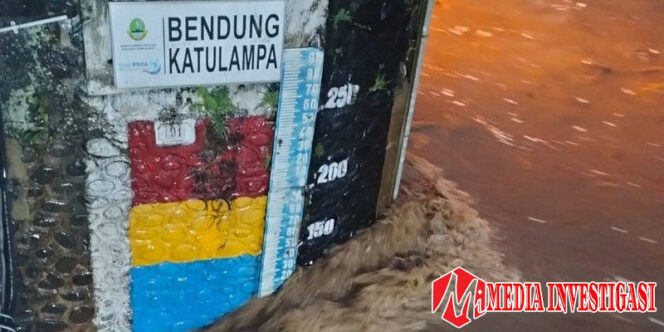 
					Hujan Deras di Bogor Picu Kenaikan Debit Air Katulampa, Banjir Besar Tak Terelakkan