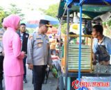 Bazar UMKM Semarak Pesta Rakyat dalam Rangka Hari Bhayangkara ke 79 Polres Indragiri Hilir