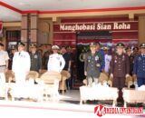 *Upacara Hari Bhayangkara 79 Polres Tapanuli Tengah*