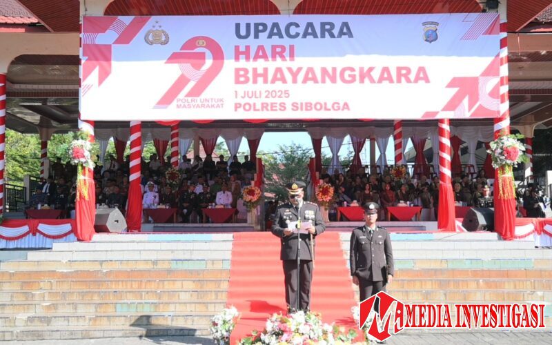 *Semarak Hari Bhayangkara Ke-79 Tahun 2025, Dilaksanakan Polres Sibolga*