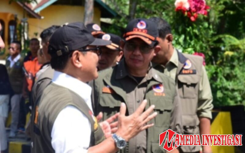 Tak Sia-siakan Momen, Bupati JKA Ingatkan Kembali Infrastruktur Rusak Akibat Bencana di Padang Pariaman Kepada Kepala BNPB
