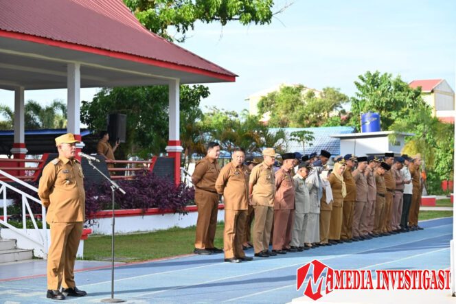 
					Wakil Bupati Tapteng Bertindak Selaku Pembina Apel Gabungan ASN Lingkungan Pemkab Tapteng