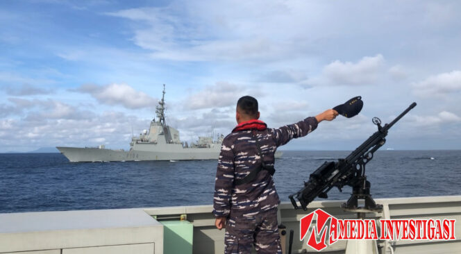 
					TNI AL Kawal Kapal Perang Spanyol di ALKI III, Tunjukkan Komitmen Jaga Kedaulatan dan Perdamaian di Timur Indonesia