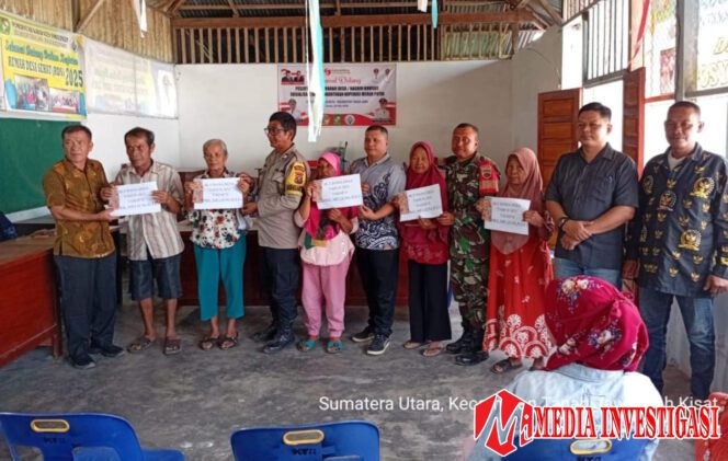 
					Nagori Marubun Bayu Salurkan BLT Dengan Humanis, Bersama Forkopimcam Dan Masyarkat.