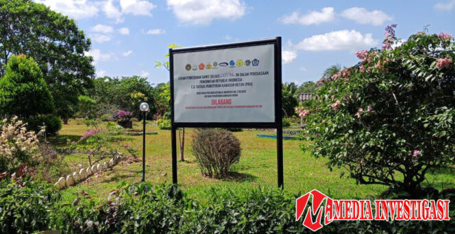 
					Plang Satgas PKH di Kantor Perkebunan PT RSUP Pulau Burung: Legalitas Dipertanyakan, Aktivitas Tetap Berjalan