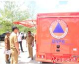 Bupati John Kenedy Azis Sampaikan Terima Kasih atas Bantuan Mobil Dapur Umum dari BNPB Pusat