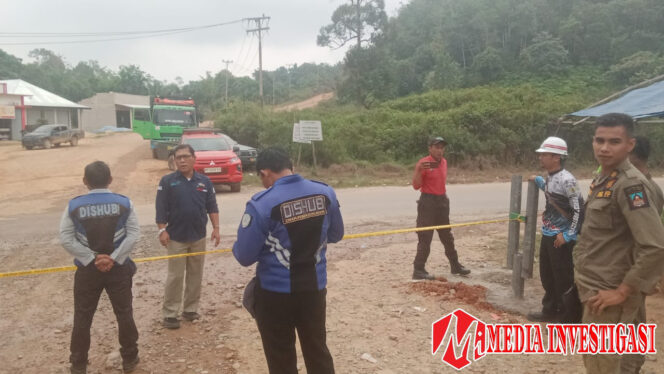 
					Pemkab Dharmasraya Tutup Portal PT BRM Estate Sijunjung, Tegas Tindak Kendaraan ODOL