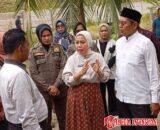 Ketua TP. PKK Padang Pariaman Ny. Nita Azis Kunjungi Lansung Korban Pelecehan Penyandang Disabilitas