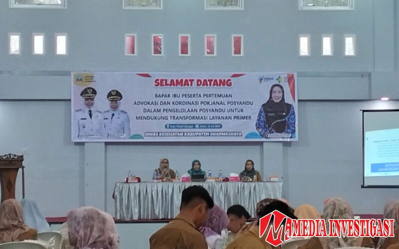 Dukung Transformasi Layanan Primer, Dinkes Dharmasraya Gelar Pertemuan Advokasi dan Koordinasi Pokjanal Posyandu