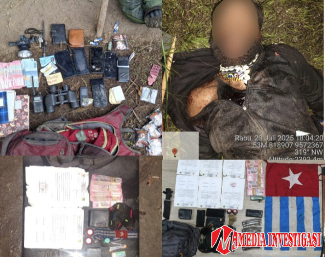 
					Satgas Gabungan TNI Lumpuhkan Dua Anggota OPM dan Amankan Dokumen Penting