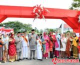 Kaori dan Chaka Jalani Tugas Perdana sebagai Wakoci dan Wawakoci Kota Padang